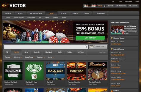 Betvictor Casino Bonus .